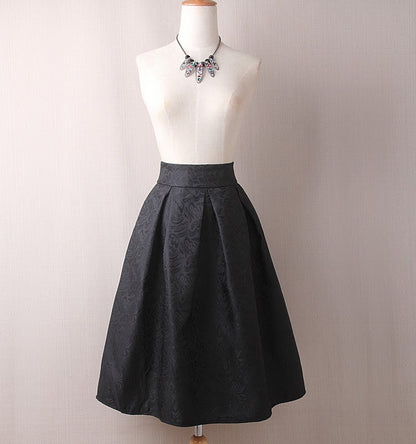 Saia Midi de Brocado LO8554
