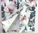 Saia Lápis Midi Office Floral - Loja Style Me