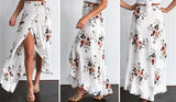 Saias Longas Florais de Amarrar LO8799