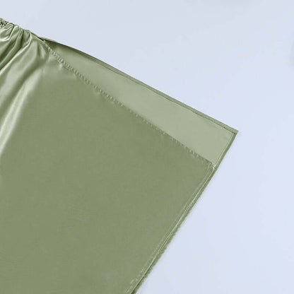 vestido de festa midi com fenda cetim brilhante brilhoso sexy sensual alcinha transpassado colado levinho brilhante brilhoso liso decote decotado pregueado franzido verde