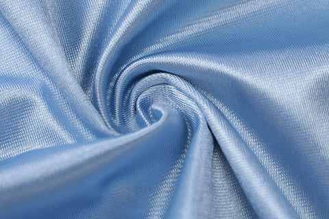 vestido de festa mini cetim costas decotadas curto sexy sensual amarração alcinha transpassado colado levinho brilhante brilhoso liso decote decotado azul claro