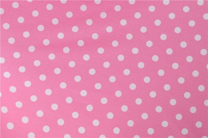 Vestido Retrô de Bolinha Manga Curta Plus Size, P, M, G, GG, 2G, Rosa