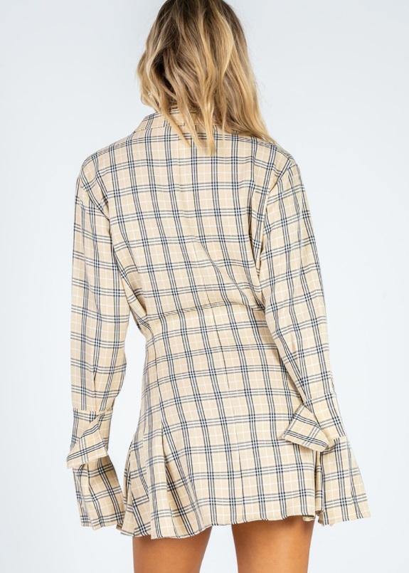 Vestido Xadrez Burberry