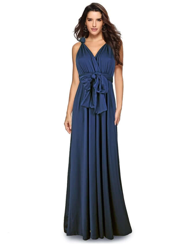Vestido longo mil sales amarrações