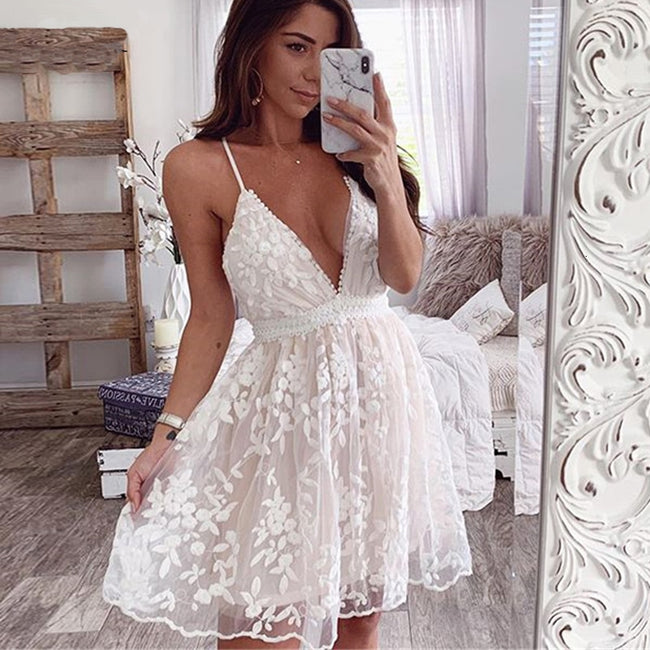 Vestido curto branco shop para reveillon