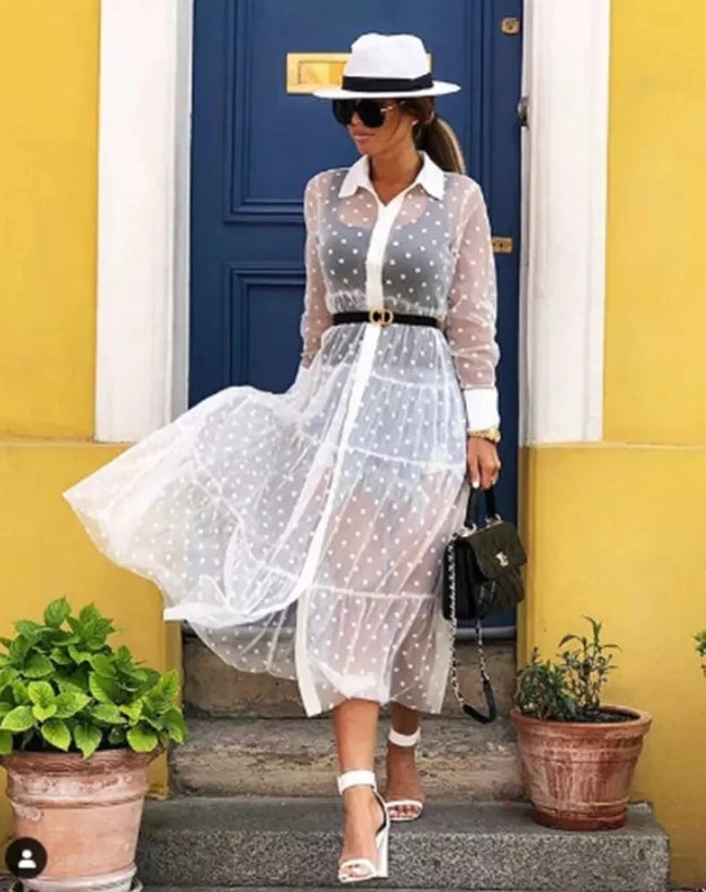 Comprar vestido deals transparente
