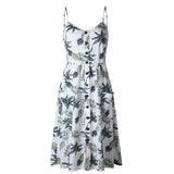 Vestido Modern Pin Up Midi Alça Fina