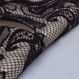 Vestido Tubinho de Festa de Renda Franja