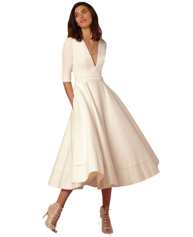Vestido shop vintage branco
