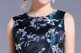 Vestido de Festa Longuete Print Floral