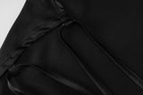 Vestido Slip Dress Cetim c/ Renda Alcinha